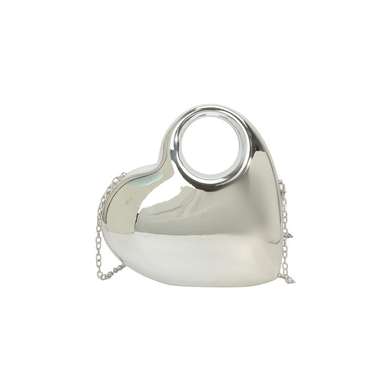Sac de soirée polyvalent en forme de coeur