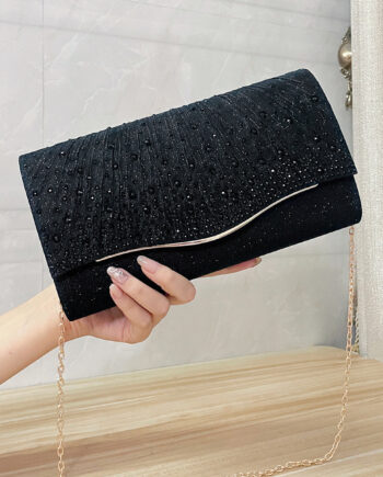 Sac soirée strass et diamants