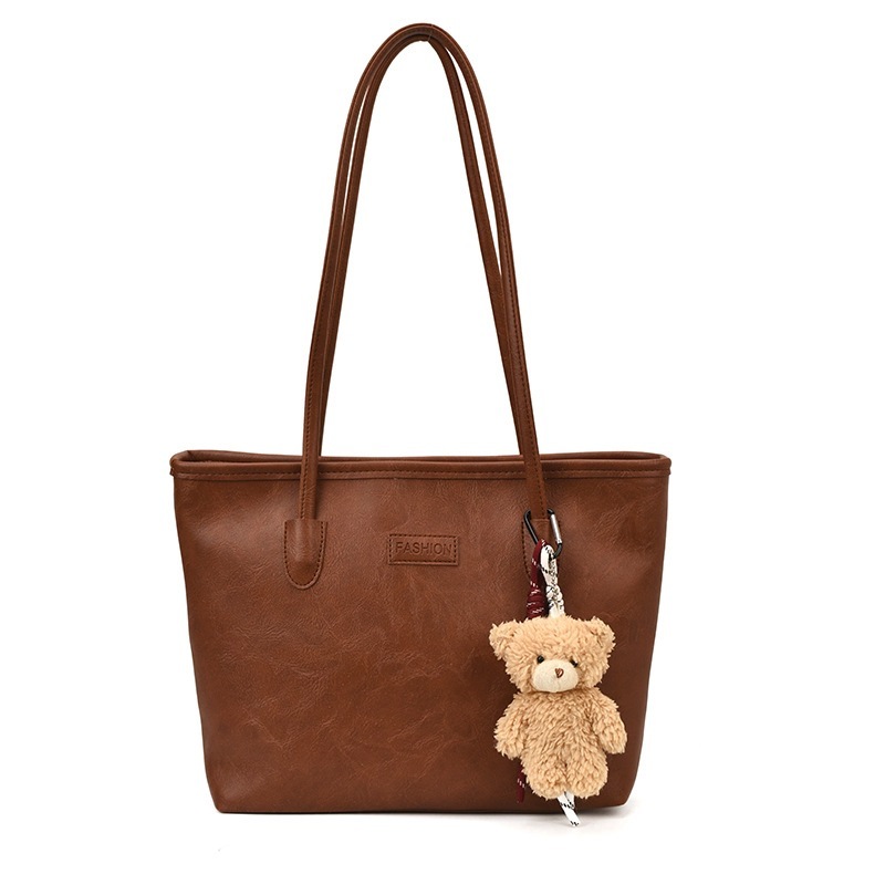 Sac rétro en cuir ciré