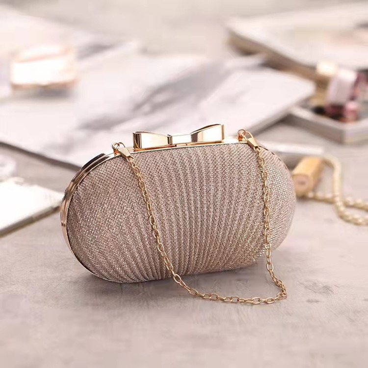 Sac à dîner plissé à la mode