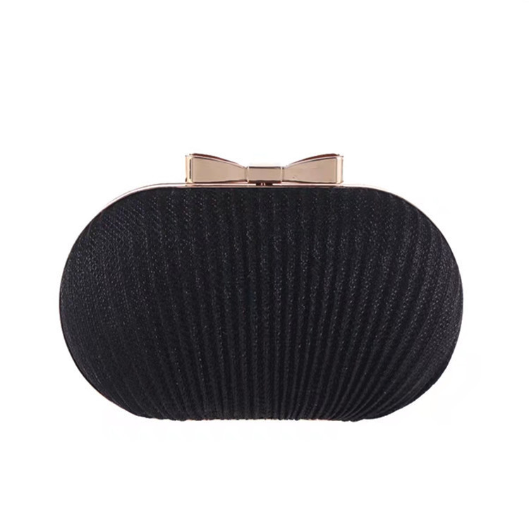 Sac à dîner plissé à la mode