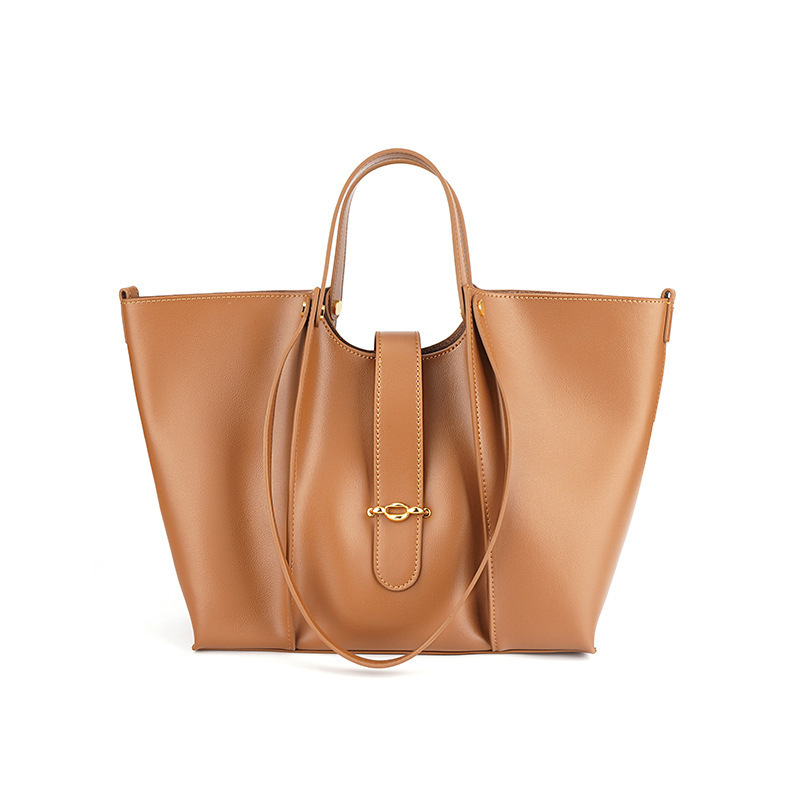 Sac en cuir véritable grande capacité