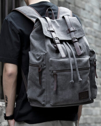 Sac à dos en toile décontracté