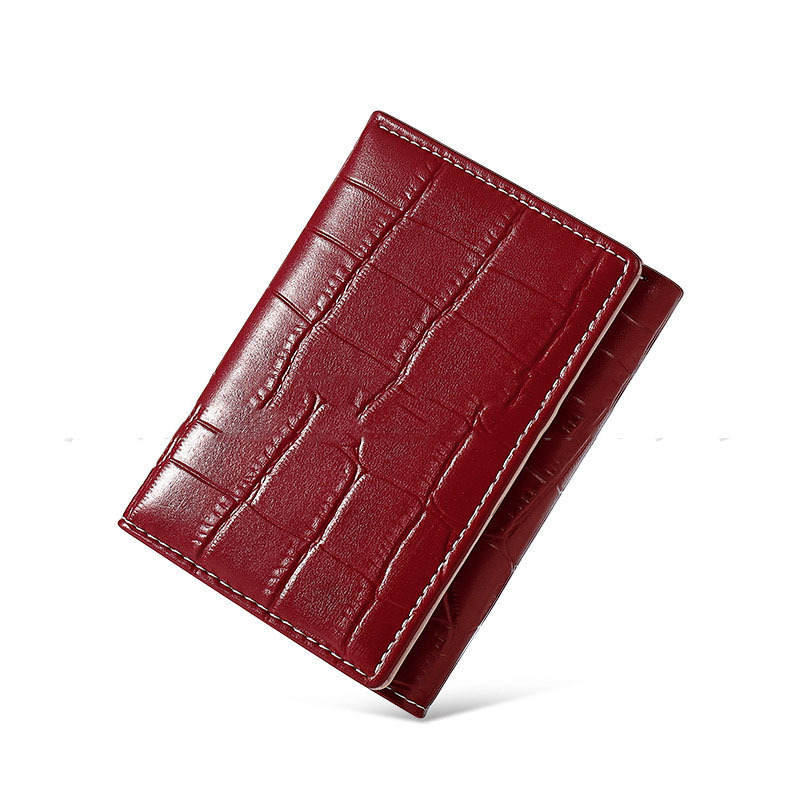Portefeuille simple à trois volets avec boucle