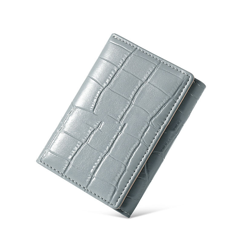 Portefeuille simple à trois volets avec boucle