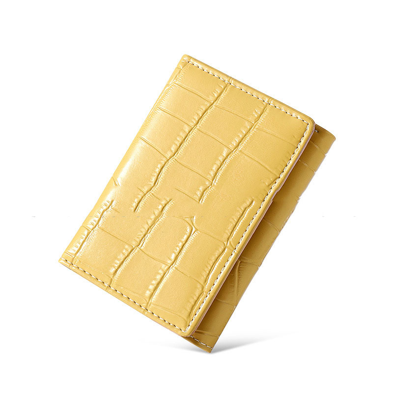 Portefeuille simple à trois volets avec boucle