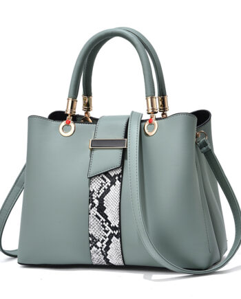 Sac tendance à motif peau de serpent