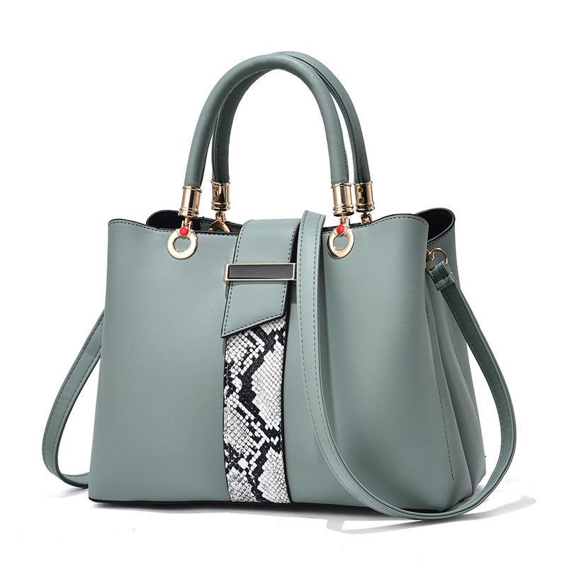 Sac tendance à motif peau de serpent