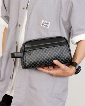 Pochette vintage imprimée