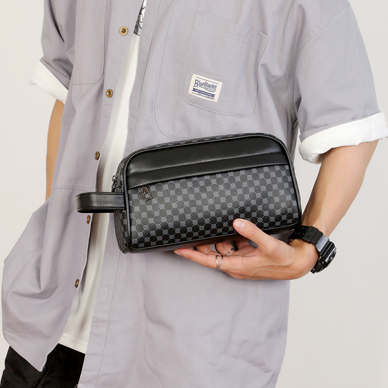 Pochette vintage imprimée