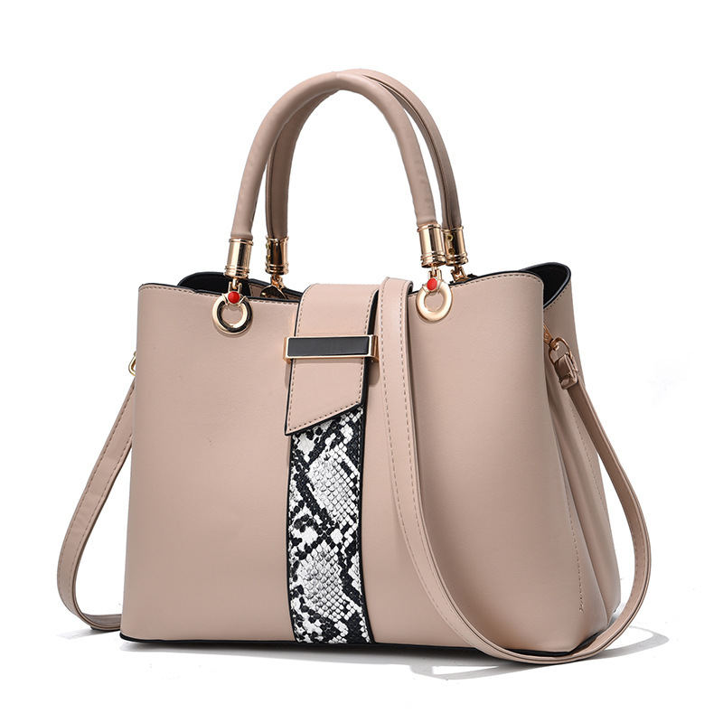 Sac tendance à motif peau de serpent