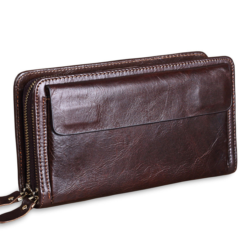 Portefeuille élégant en cuir