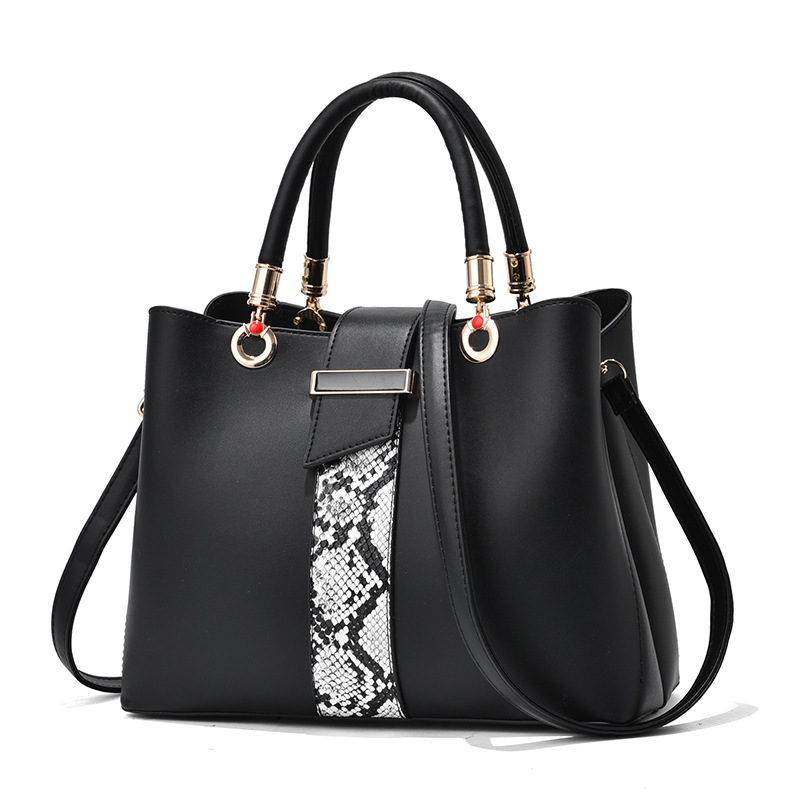 Sac tendance à motif peau de serpent
