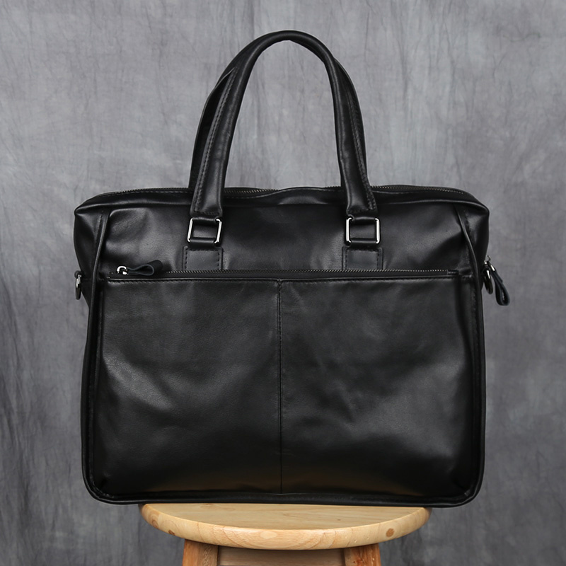 Sacoche portable en cuir