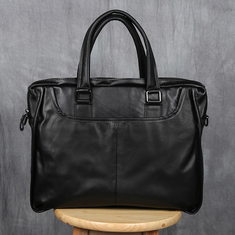 Sacoche portable en cuir